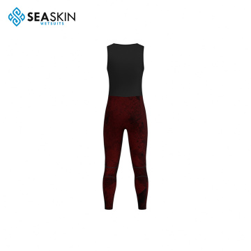 Seaskin Custom Двух кусочек дайвинговый костюм 3,5 мм полной тела для взрослых кребьев без молнии гидрокостюма