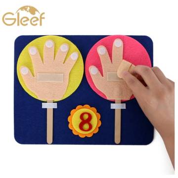 Finger Counting Early Teaching Toy Felt Math toys