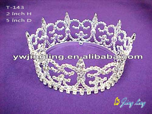 Full Round Pageant Tiaras