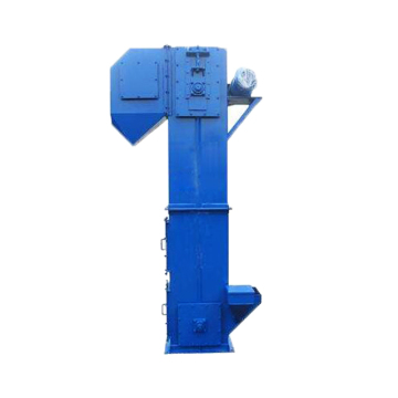 Cement plant use bucket elevator for cement silo