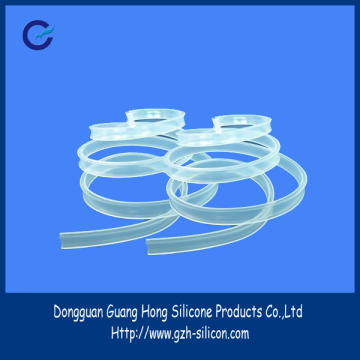 Manufacturer supply extrusion flat solid silicone rubber hoses