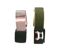 Fashion Color Man Retractable Cloth Belts