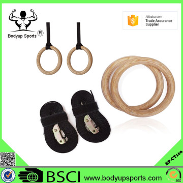Wooden Gymnastic ring Gym ring