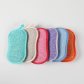 High Density Microfiber Magic Sponge with Scouring Pad