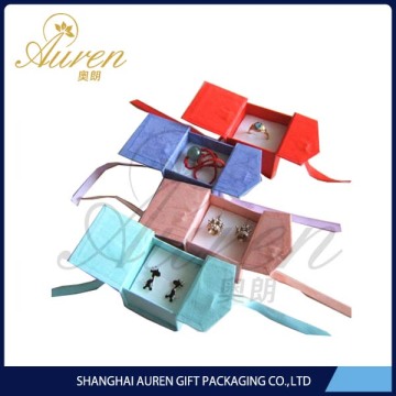 custom design high quality cheap paper jewelry boxes wholesale