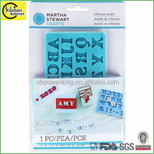 cake decorating Eco-friendly silicon molds