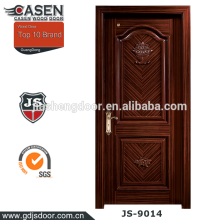 fancy design veneer laminated ebony solid wood china door interior