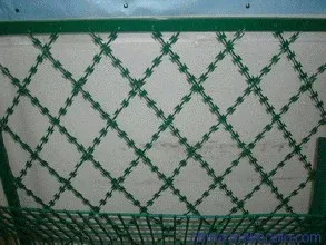 Razor Barbed Mesh (PVC coated)