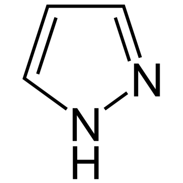 chemische formule voor pyrazol