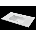 24" stone resin embedded washbasin for bathroom cabinet