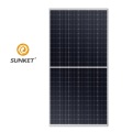 500W 182mm mono solar panel compared with Serapim