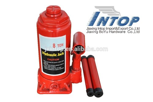 8ton hand operated vertical hydraulic jack