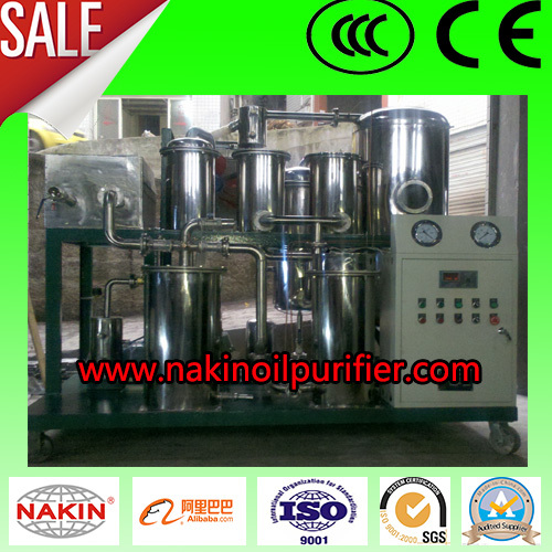 Used cooking oil purification, oil treatment