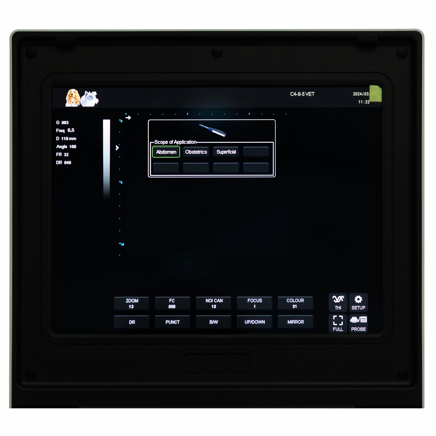 Кошт ветэрынарнай ультрагукавой машыны veterinary ultrasound machine cost