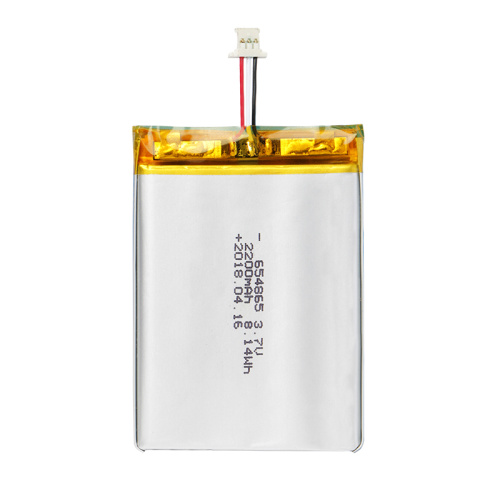 OEM 654865 3.7V 2200mAh 리튬 폴리머 배터리