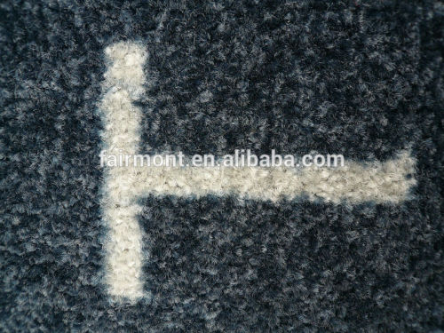 Loop Pile Door Mat / Logo Mat / 100% Nyon Logo Mat with Rubber Backing TU-01