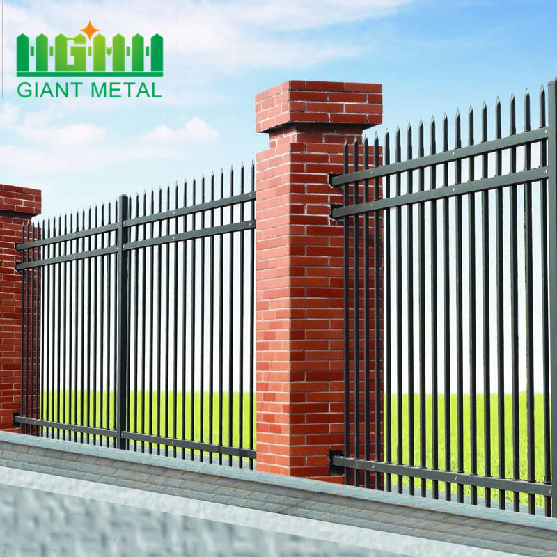 High Quality Anti Corrosion Zinc Steel Fence