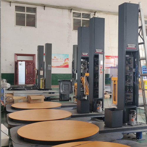 Automatic Pallet Stretch Wrapping Machine pallet wrapping