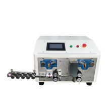 Touch Screen Electric Cable Cutting and Stripping Machine for 12AWG Wire