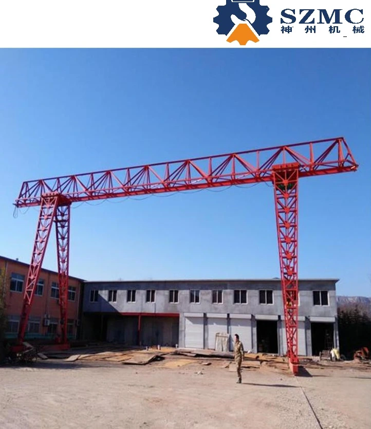 Single Beam Gantry Truss Crane with Wheels Parts 20 Ton