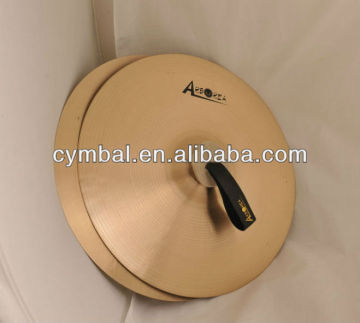 100% handmade polishing Marching Cymbals