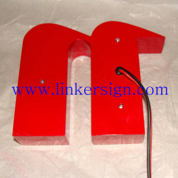 led 3 dimensional lettering / logo