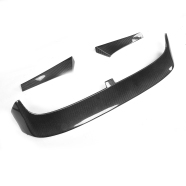 H Style Carbon Fiber Front Lip For VW GOLF VI MK6 GTI