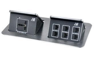 Electrical Tabletop Interconnect Box , South African Three