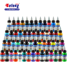 Solong tattoo 1oz 30ml 54 colors tattoo ink kit