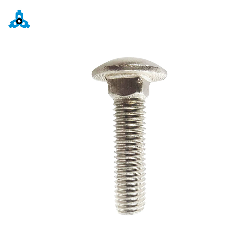 DIN603 Carriage Mushroom Head Square Neck Bolts Stainless Steel OEM Stock Support