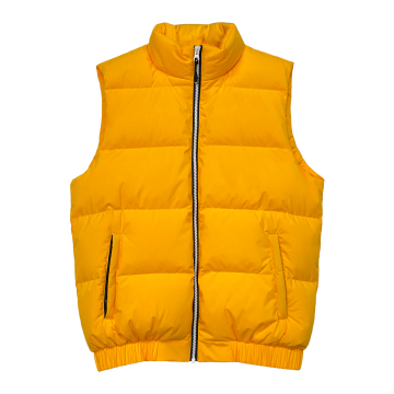 OEM Factory Mens Puffer Vest Jacket Bubble Coat Quilted Padded Outwear Winter Light Weight High Quality Nylon Puffer Vest