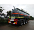 7000 galons 30ton corrosive ruwa tanki na semi-trailers