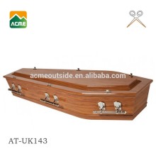 AT-UK143 luxury coffins wooden supplier