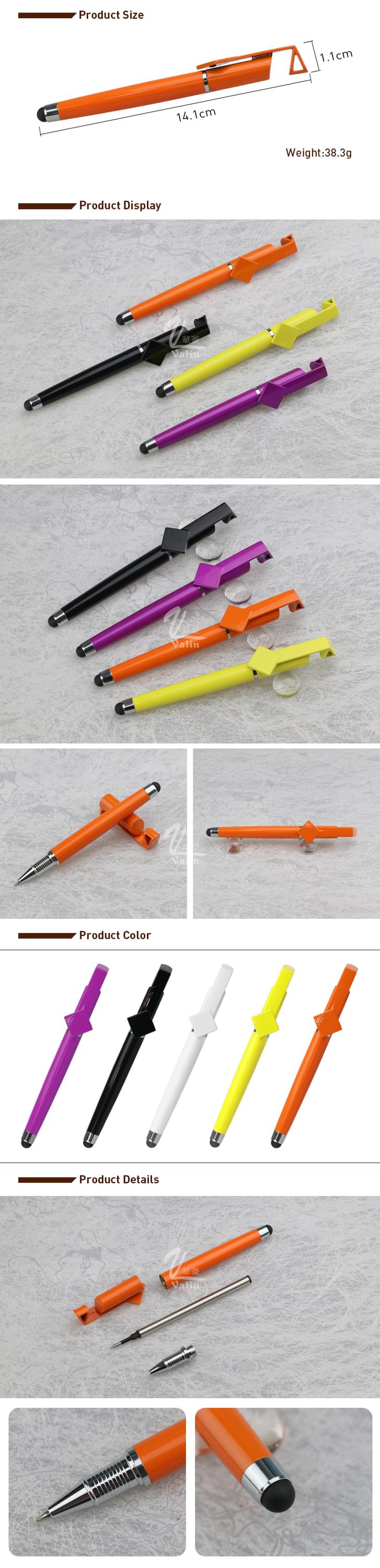 2020 Newest Product Ideas Mobile Phone Stand Holder Touch Stylus Pen