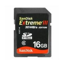 High Speed SDHC Memory Card with Up to 32GB Capacity and 3.3V Voltage