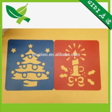 Fashion Design Concrete Wall Stencils For Kids