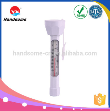 Jim buoy thermometer for above-ground and in-ground swimming pool