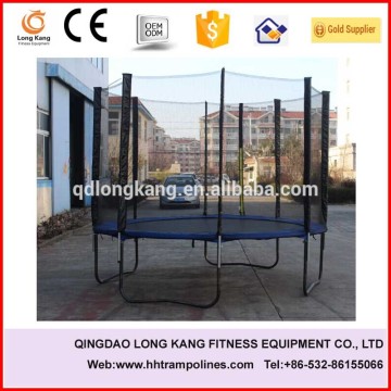 customized 10ft trampoline with enclosure,playing jump bed trampoline