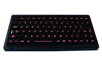 Black titanium salf fog proof ruggedized keyboard / panel m