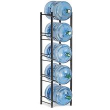 5-Tier Duty Storage Chrome Shelves for Water Jug