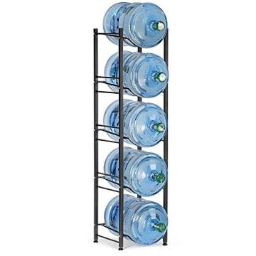 5-tiers full-loading 5 gallons waterkruikhouder