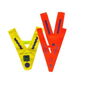 High visibility reflective safety baby belt