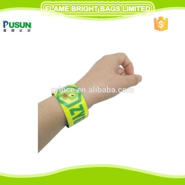 Cute design PVC reflective wrist strap