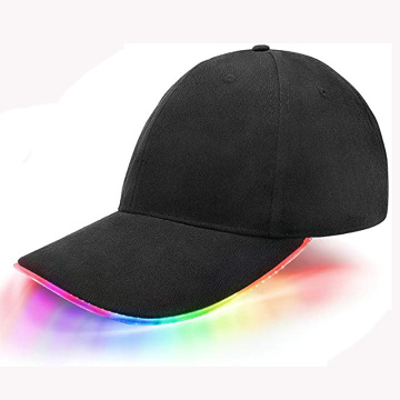 LED Baseball Hat: Light Up Hat for Rave Parties and Stage Performances