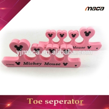 T1020 most popular plastic toe sponge silicone toe separator
