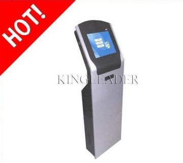 Vandal-proof Self Service Ticketing Kiosk Stand With Thermal Printer