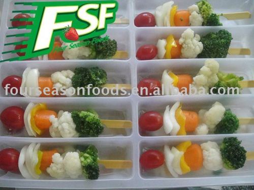 IQF vegetable mix/skewer