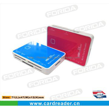 Mirro-like Surface  Slim Pocket Size USB 3.0 card reader