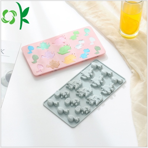 ซิลิโคนช็อกโกแลต 15 ช็อกโกแลตแบบกำหนดเอง Bake Mold ไม่ติด