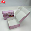 Custom Logo Pink Box Mailer Cosmetic Shipping Boxes